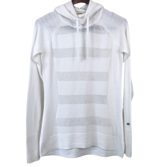 CALIA by Carrie Underwood Cashmere Blend Effortless Hoodie Sweater - Picture 3 of 6